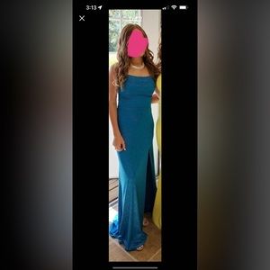 Prom dress- size 2/3 altered to fit a size 1